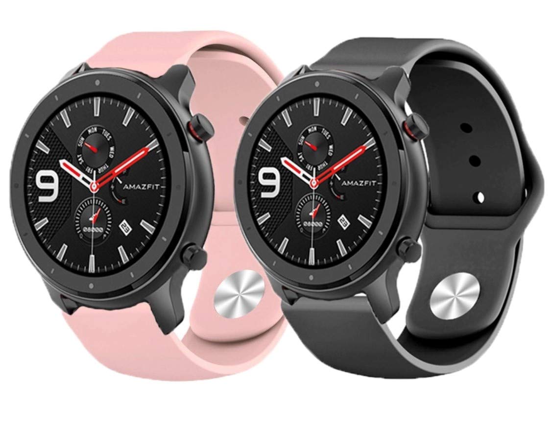 ✅ YUVASA Correa para Amazfit GTR 47mm smartwatch xiaomi Nuevo ...