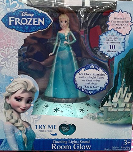 Frozen Disney Light & Sound Room Glow