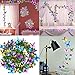 Ewong Butterfly Wall Decals - 72PCS 3D Butterflies Home Decor-Stickers, Removable Mural Decoration for Girls Living Room Kids Bedroom Bathroom Baby Nursery, Waterproof DIY Art (5 Color+1colorful)