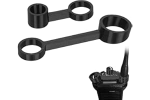 LUAATT Anti-Rotate Volume/Channel Knob Cover Compatible with Motorola APX 6000/7000/8000,1 Set Volume/Channel Knob Cover Open Top