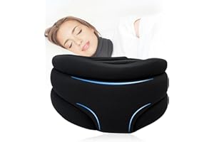 Coxoa Neck Brace | Cervicorrect Neck Brace by Healthy Lab Co, Neck Brace for Snoring, Cervical Collar Neck Brace for Sleeping Soft Foam, Neck Support Keep Vertebrae Stable Relief Neck Pain