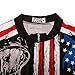 Weimostar Men's USA Cycling Jersey Short Sleeve Biking Shirts Breathable with Pokects Black Size XXL