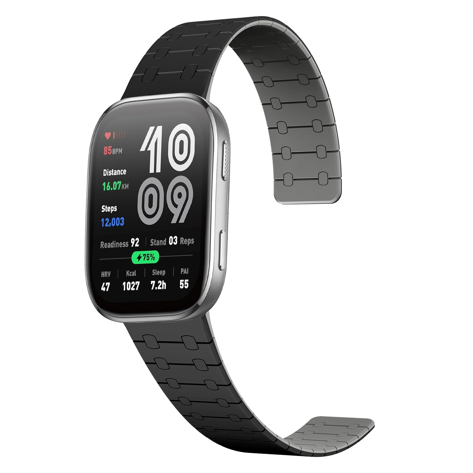 KoGiio 22 mm Silicone Magnetic Strap Compatible with Xiaomi Redmi Watch 5 Active/Xiaomi Redmi Watch 5 Lite/Xiaomi Watch S4 Sport/Xiaomi Watch 2 /Watch S3/Watch 2 Pro, Replacement Bracelet Watch Band