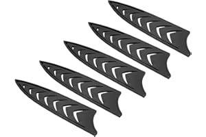 MECCANIXITY Safety Knife Cover Sleeves for 8" Chef Knife, ABS Universal Knife Sheaths Edge Guard Blade Protector for Kitchen 