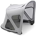 Bugaboo Breezy Sun Canopy, Extendable for Extra Coverage and Optimal Sun Protection, Water Repellent, Compatible with Fox/Cameleon 3/Lynx Strollers (Misty Grey)