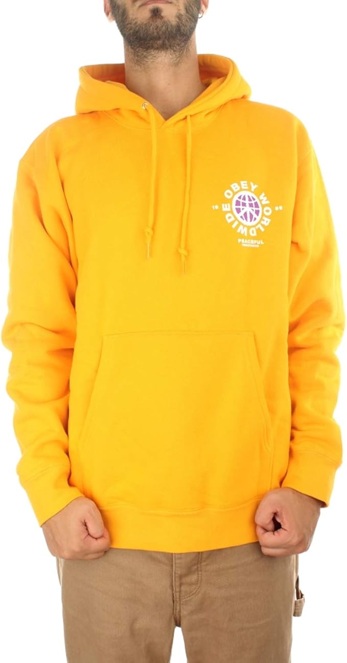felpa obey gialla