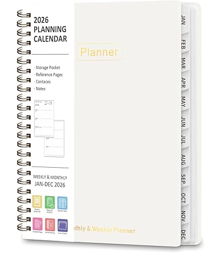 2026-2029 Monthly Planner Refill - A6 Size, Planner - View #6