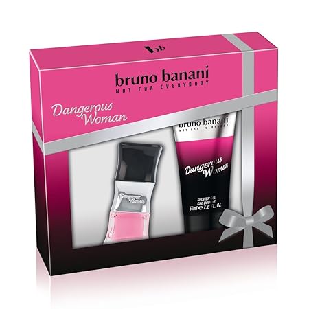 bruno banani Dangerous Woman Duftset Eau de Toilette + Shower Gel, 70 ml