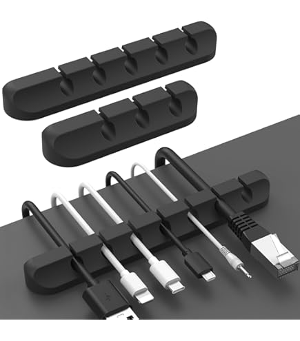 Accessoire Câble TV PC Clips Câbles Adhésifs 30Pièces - Gestion Fils Électriques, Auto-Adhésif 3M, Pour Bureau Et TV Gestion Encombrement Bureau