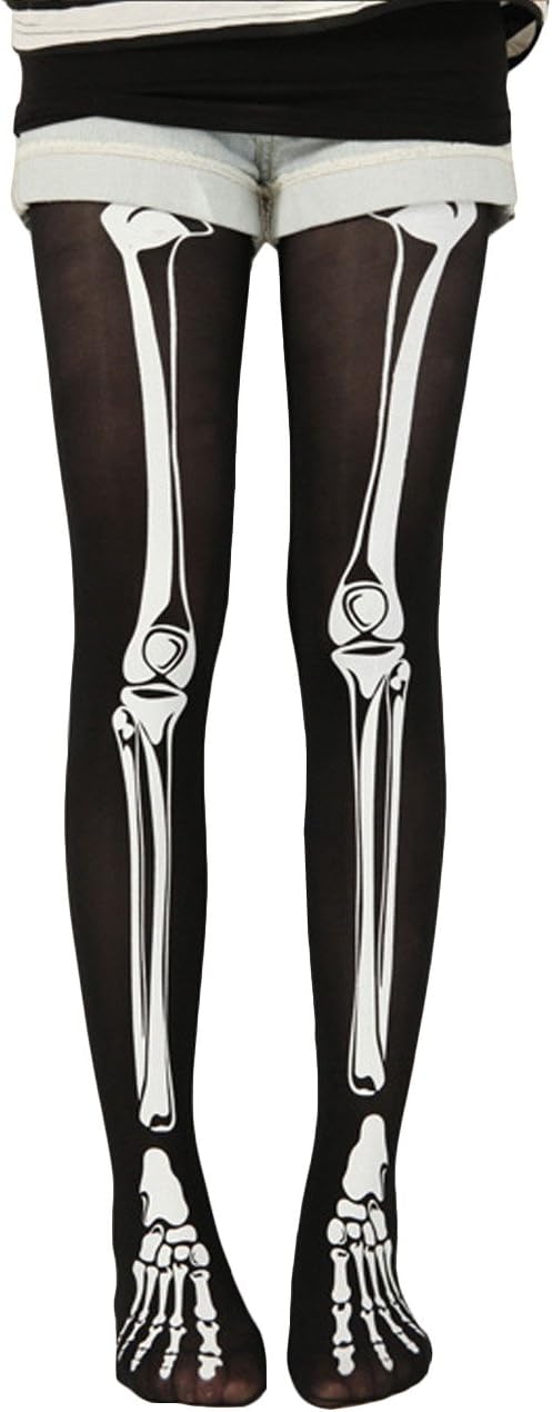 THEE Socks Skeleton Stockings Halloween Costume