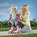 Fisher-Price Grow-with-Me 1,2,3 Roller Skates, Pink