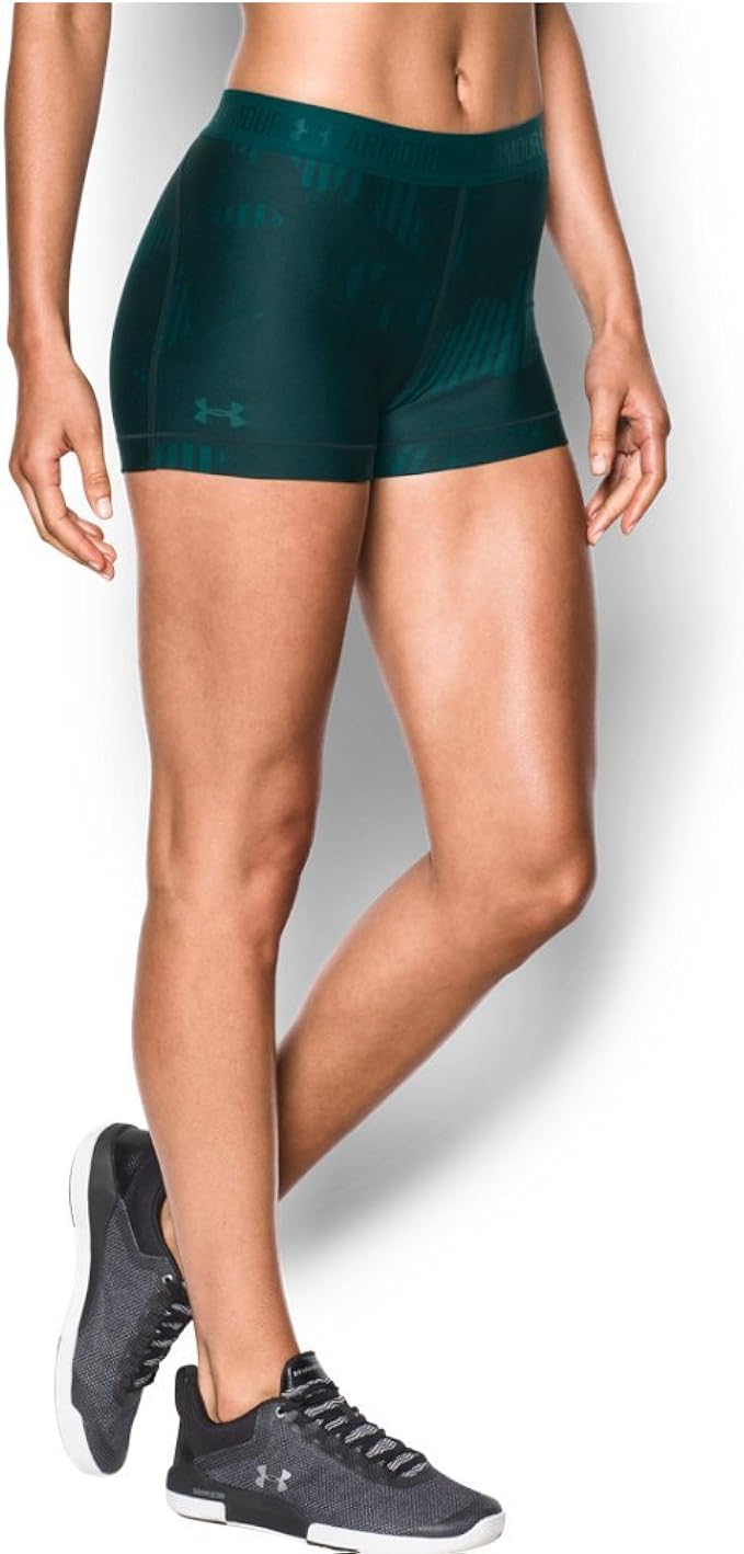 under armour women's heatgear armour printed shorty