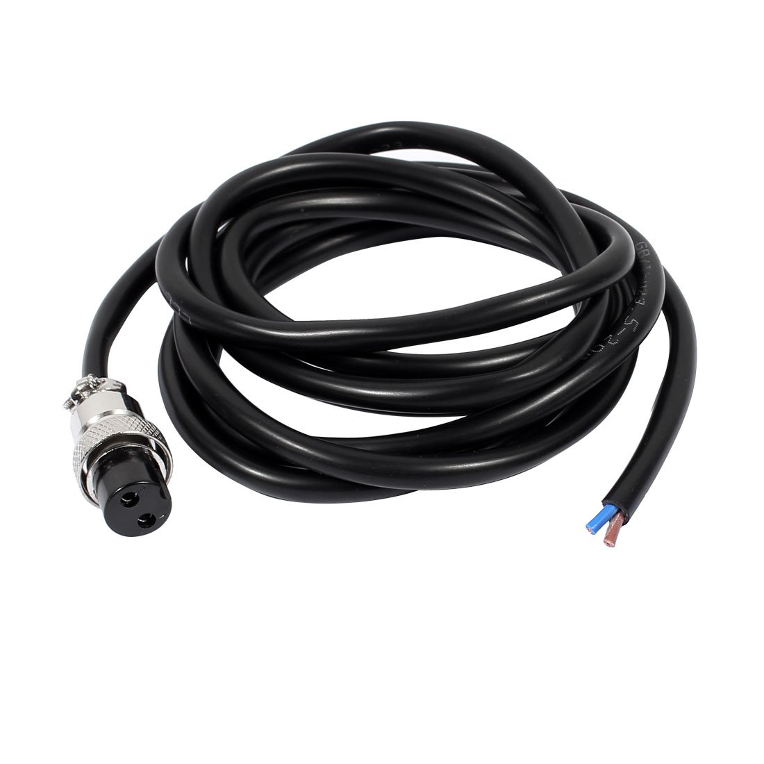 sourcingmap GX16 Joint 2 Pins Female Aviation Socket Connector Electrical Cable 2 M
