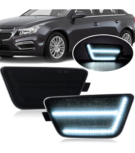 Front Bumper Mounted Marker Side Light Assembly LH&amp;RH For