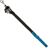 Weaver Arborist HAAS Velox Rope Ascender with Nylon Foot Sling for Climbing | Regular Size, 30" Inline Bungee, Zero-Setup Design, Durable Webbing for Smooth Ascents &amp; Canopy Access, Black/Blue
