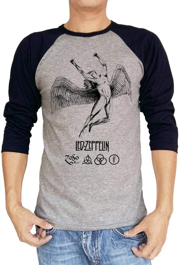 led zeppelin baseball tee