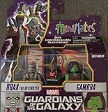 Marvel Minimates Guardians of the Galaxy Drax the Destroyer Gamora and Baby Groot Exclusive Figure Pack