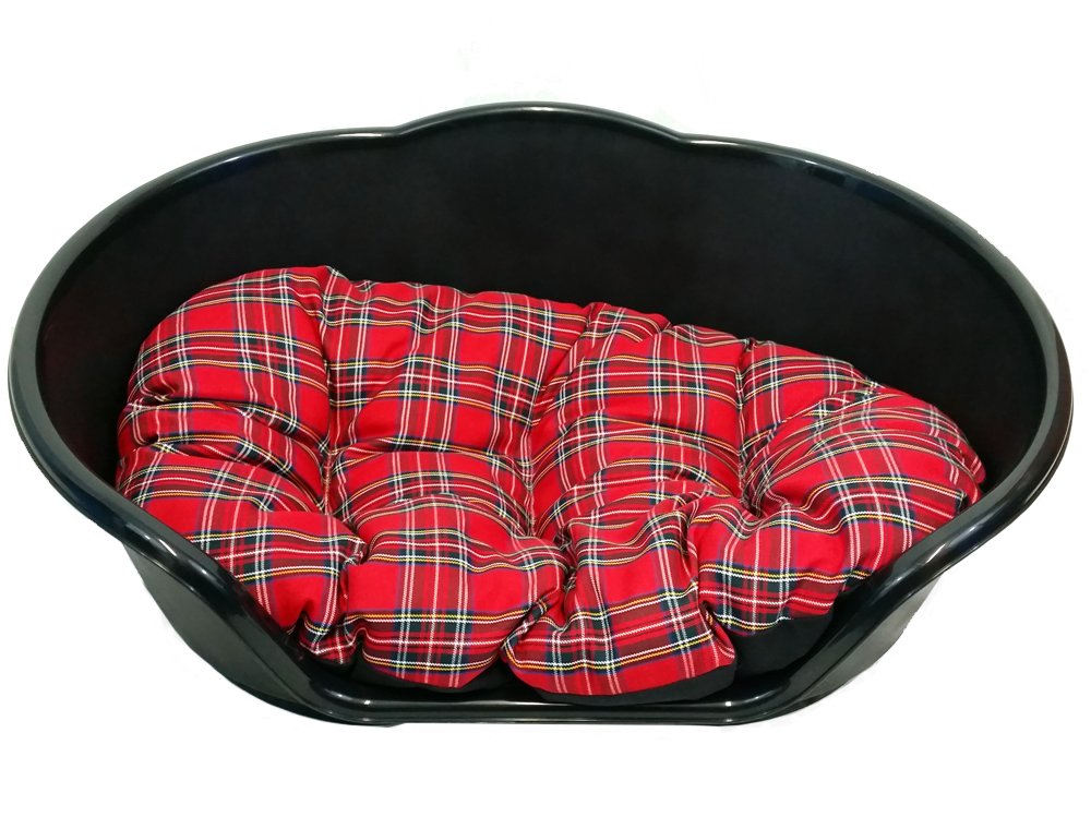 small plastic dog bed