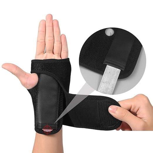 Buy SKUDGEAR Adjustable Wrist Support Brace with Removable Steel Plate