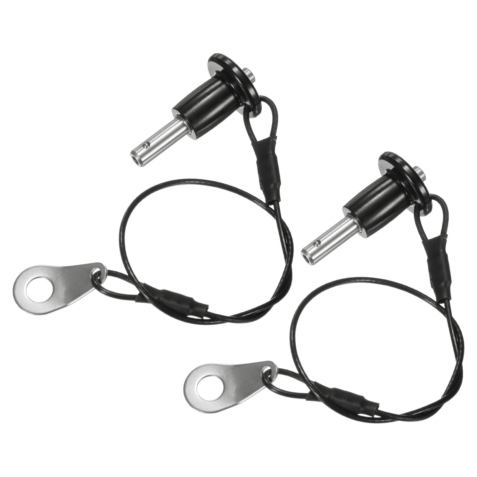 M METERXITY 2Pcs Ball Locking Pins 5mm Dia 10mm Usage Length Button Handle Quick Release Pin