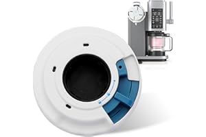 PCTTOIL Dispense Lid and Swirl Press Assembly Compatible with Ninja Swirl by CREAMi Ice Cream and Soft Serve Maker,Swirl Dispense Lid Replacement for NC700 NC701 Series