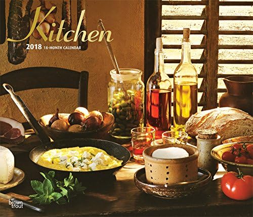 Kitchen 2018 Deluxe Wall Calendar (Spanish) Calendar – Wall Calendar, 7 July 2017