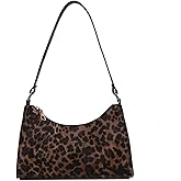 YLYSLFC Leather Wristlet Clutch, Leopard Print Purse Leopard Handbags For Women, Handbags Ladies Chic Shoulder Bags With Zipper Closure For Women.
