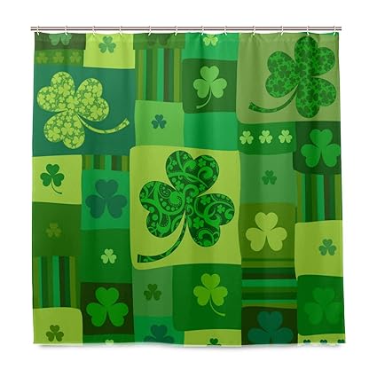 Amazon Com Wamika Happy Irish St Patrick S Day Shower Curtain