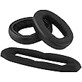 Geekria Ear Pads and Headband Set, Compatible with Sennheiser GSP 600/670/500 Gaming Headphones, Replacement Repair Parts Suit (Black)