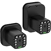 Richelock IU52 Double-Sided Keypad Door Lock, All-Weather, Fully Waterproof Keyless Entry with Dual-Sided Programmable Codes, Same Key Both Sides for Outdoor, Indoor, Gate &amp; Fence
