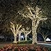 ORA LED Solar Powered String Lights, 100 LED’s, 55 ft., Waterproof, Dusk/Dawn Sensor, Perfect for Holiday, Christmas, Indoors, Outdoors, Home, Garden, Lawn, Patio, Decorative Landscape