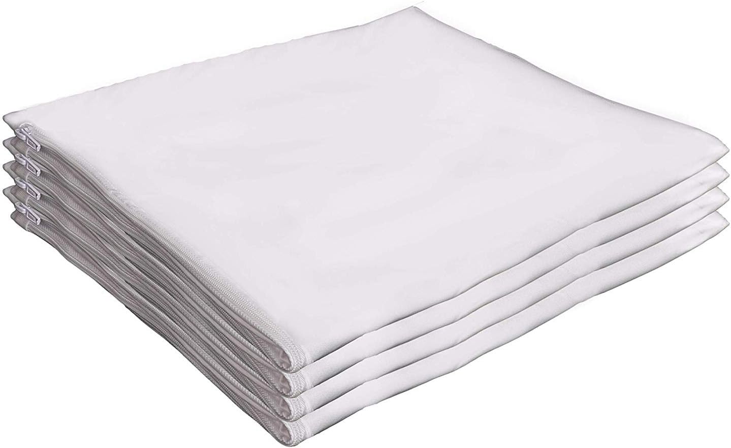 Guardmax Waterproof Pillow Protectors Standard Bed Bug Proof | Hypoallergenic Zippered Encasement Covers | Set of 4 Standard Size (20"x26"): Home & Kitchen