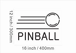 230045 Pinball Game Room Man Cave Home Decor