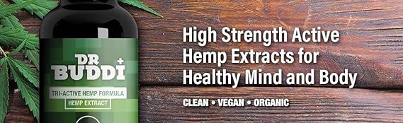 Dr Buddi High Strength Hemp Extract | 5% (500mg) | Anti-inflammatory ...