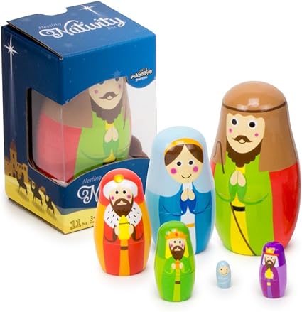 nativity nesting dolls
