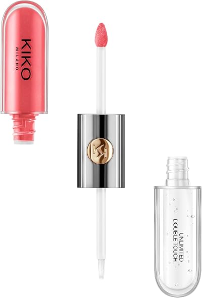 Kiko Milano Unlimited Double Touch 110 Liquid Lipstick Two-Step Base Coat Gloss