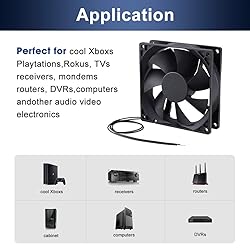 Wathai EC 90mm x 25mm Ball AC Axial Cooling Fan