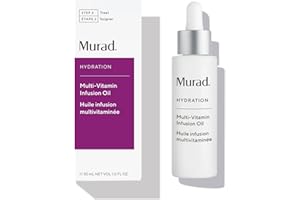 Murad Multi-Vitamin Infusion Facial Oil - Hydration Absorbs Quickly and Moisturizes with Vitamins A-F - Anti-Aging Skin Treatment Backed by Science