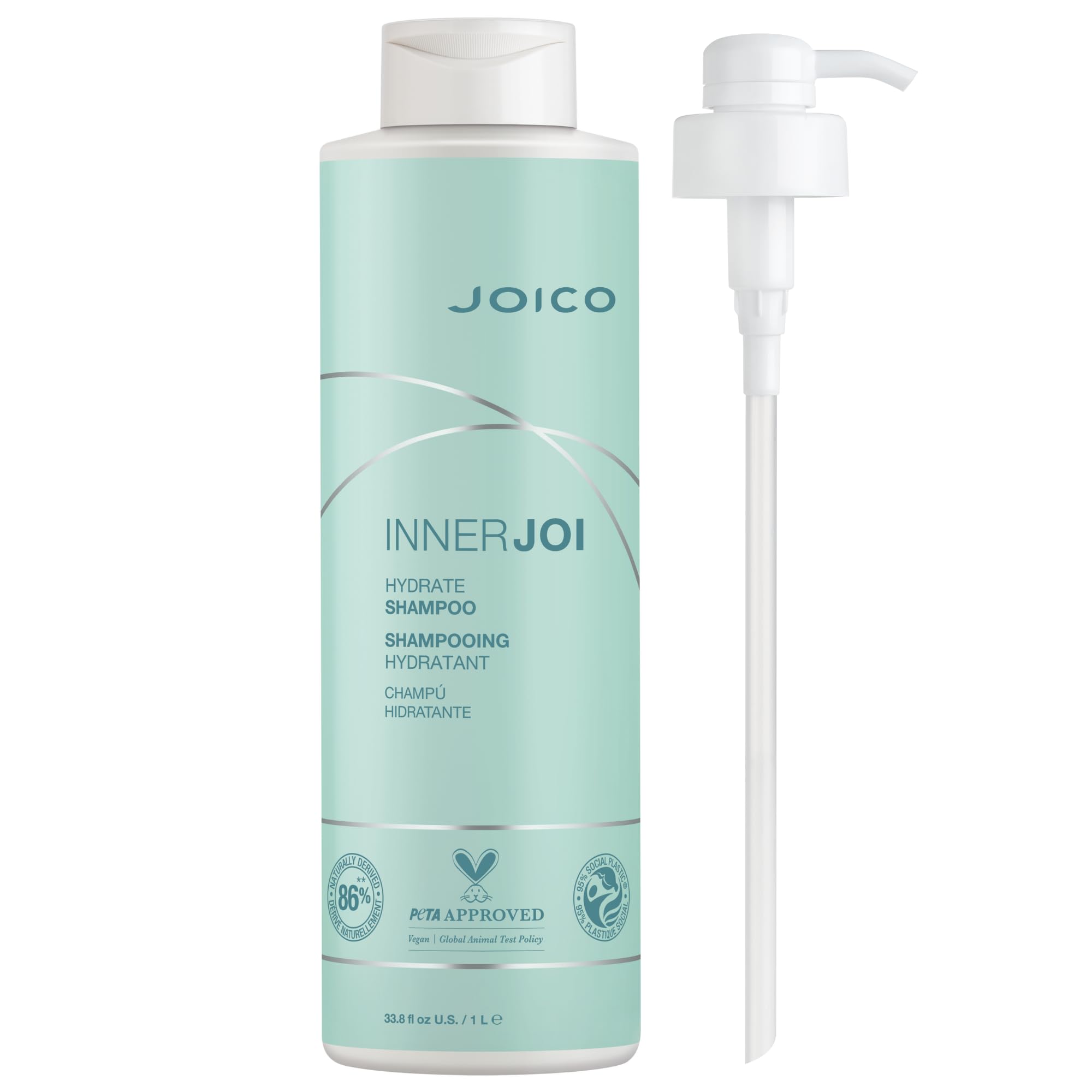 Joico InnerJoi Hydration Shampoo with Liter Pump