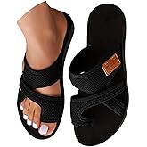 Orthopedic Sandals for Woman Summer 2026 Comfortable Breathable Slip On Flip Flops Arch Support Casual Shoes Beach Slippers