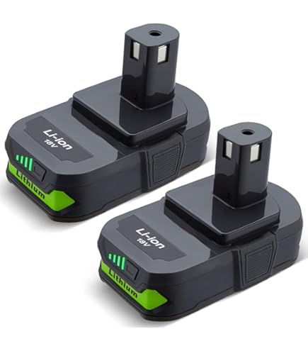 Battery Replacement Ryobi Battery P189 FSKE 2Pack Battery