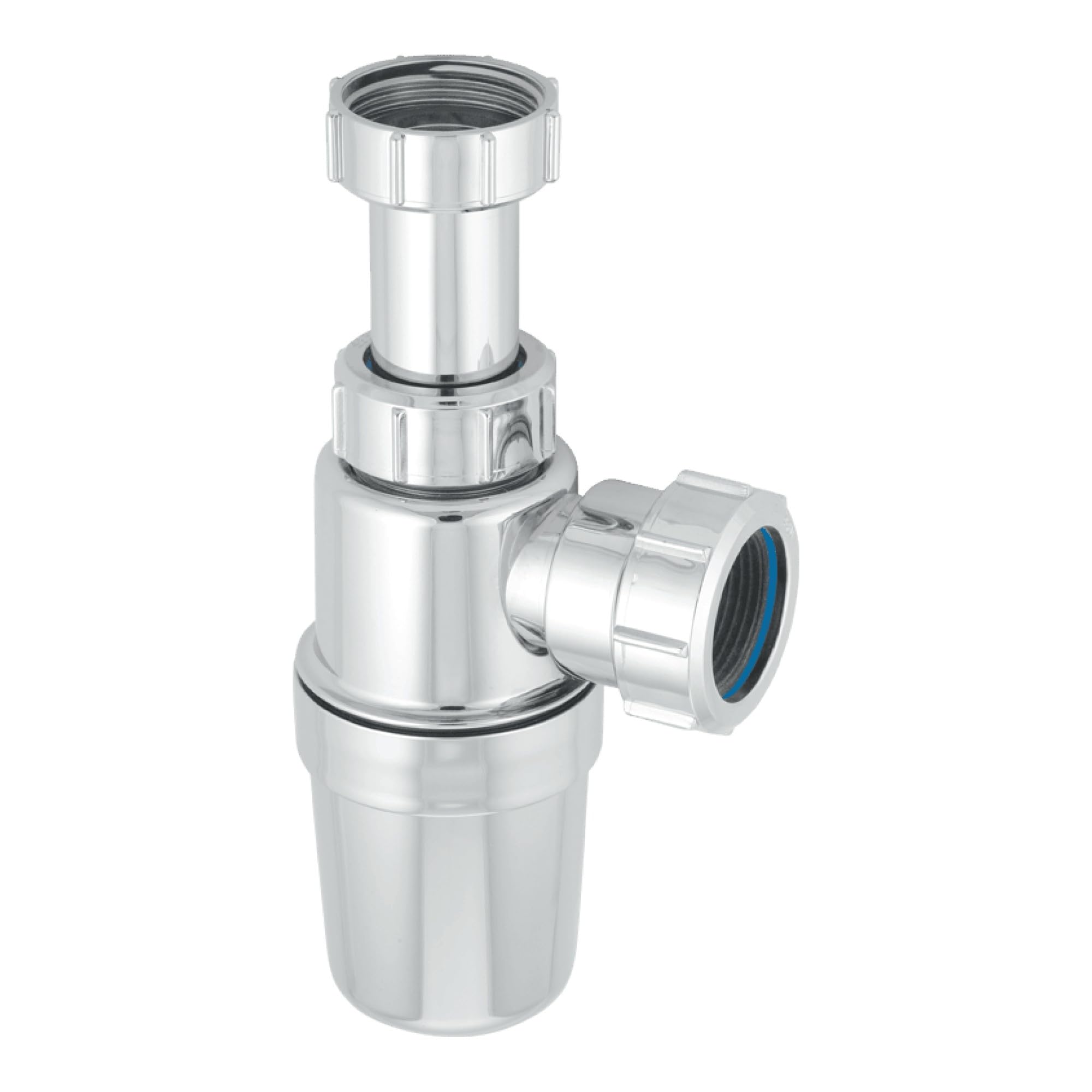 Chrome Bottle Trap 1 1/4"