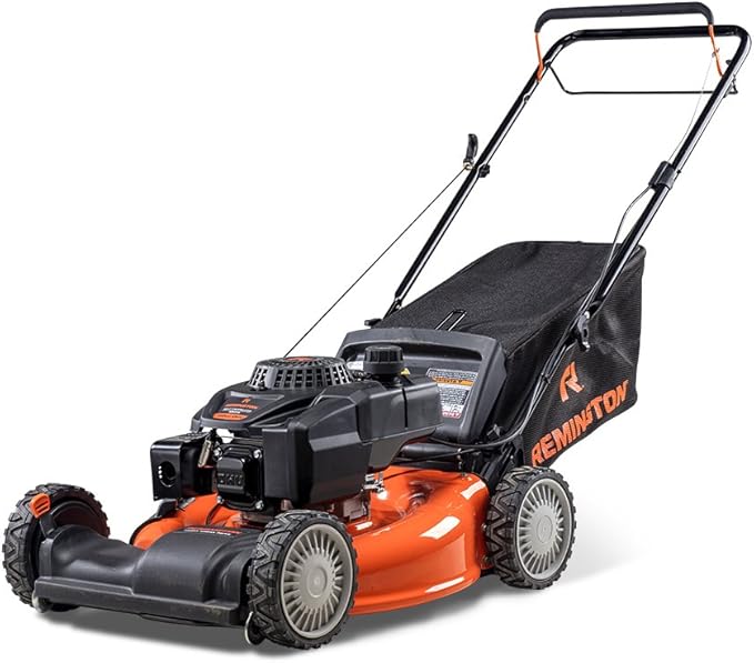 Remington RM210 21" 3in1 FWD SelfPropelled Gas Lawn Mower 159cc