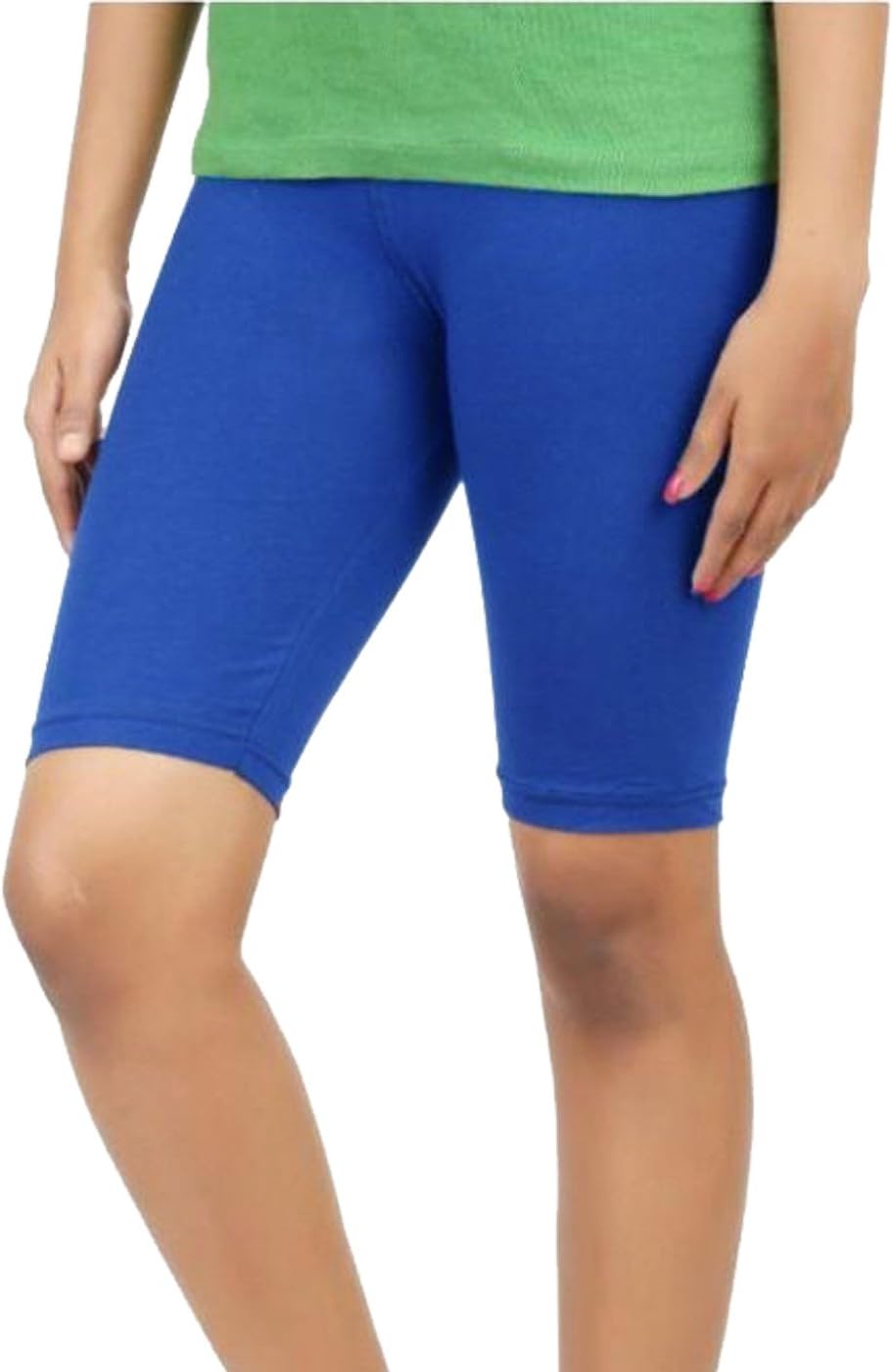 Girls Boys Cotton Lycra Cycling Shorts, School, Gym, Sports, PE games and Dance Shorts