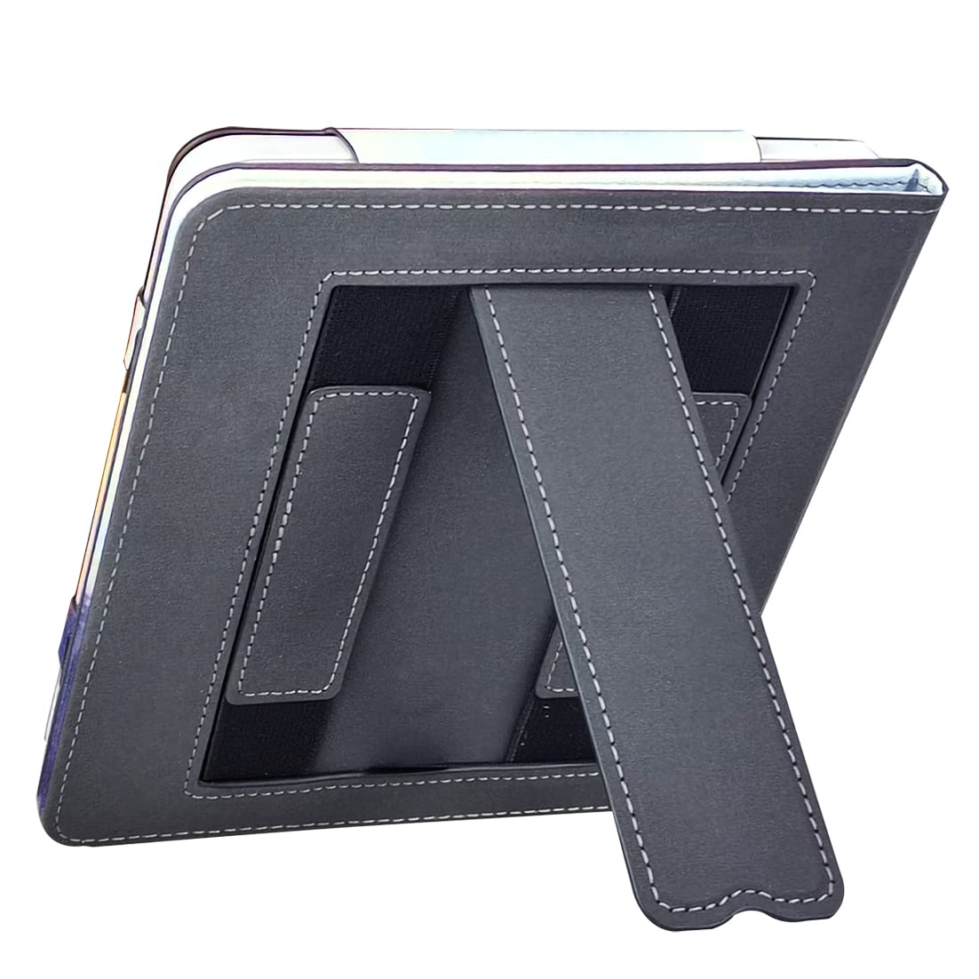 Kobo Libra Colour/2 Case Cover for 7 inch Kobo Libra (2024/2021 Release, Model: N428/N418) with Auto Sleep/Wake/Double Hand Strap/Stand (Misty Forest)