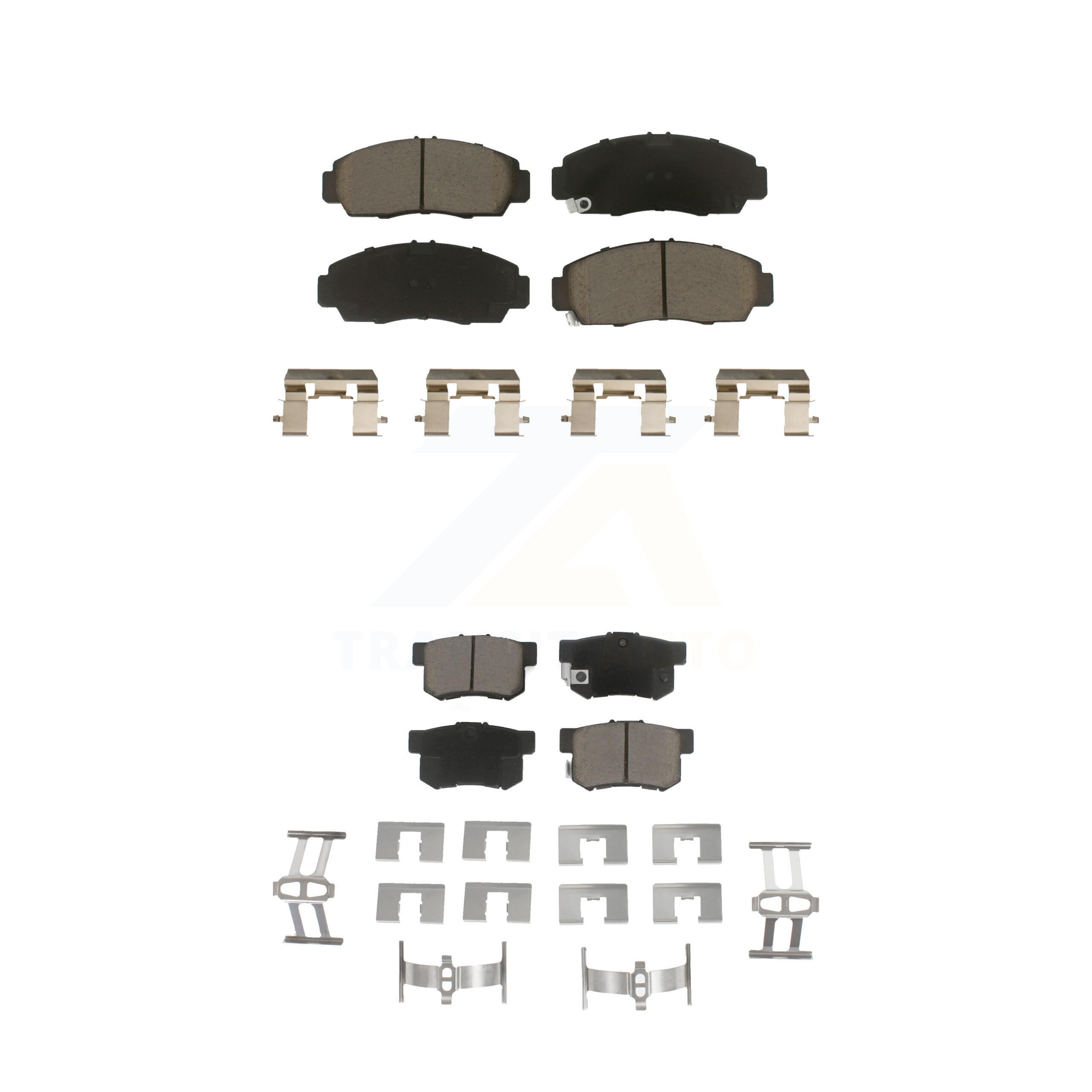 CMX Front Rear Ceramic Brake Pads Kit Replacement
