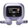 JBL Live Beam 3 - True wireless noise-cancelling closed-stick earbuds, 48Hrs total playback, Wireless Charging, 6 Mics for perfect calls, Multi-point connection, IP55 waterproof and dustproof (Purple)