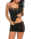 Tomwell Women One Piece Swimwear Triangle Soft V Neck Push