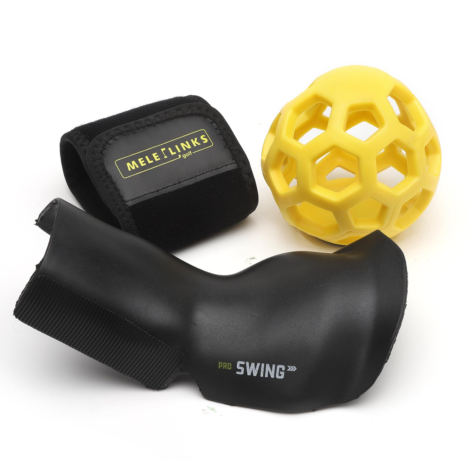 VOSSOT Golf Swing Trainer Ball, Golf Wrist Trainer Golf Swing Training Aid Golf Beginner Posture Correction Training Golf Smart Ball Set Wrist Trainer For Golfer Beginner