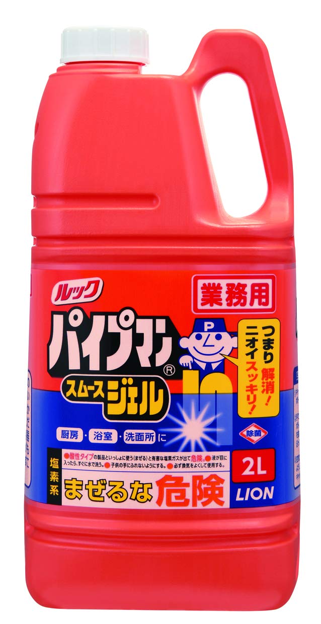 【業務用 大容量】 ルック パイプマンスムースジェル 2L 詰め替え パイプクリーナー パイプ 詰まり 洗浄 掃除 洗浄商品画像